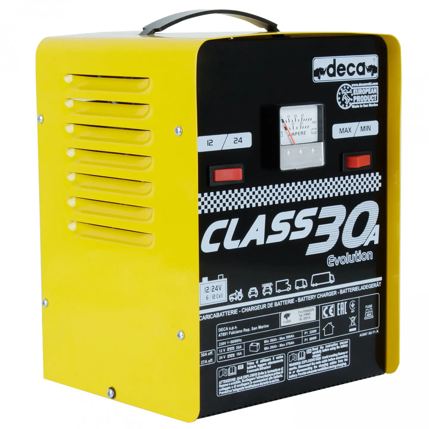 Cargador de baterías Deca Class 30 – 318500, 12/24 V 4