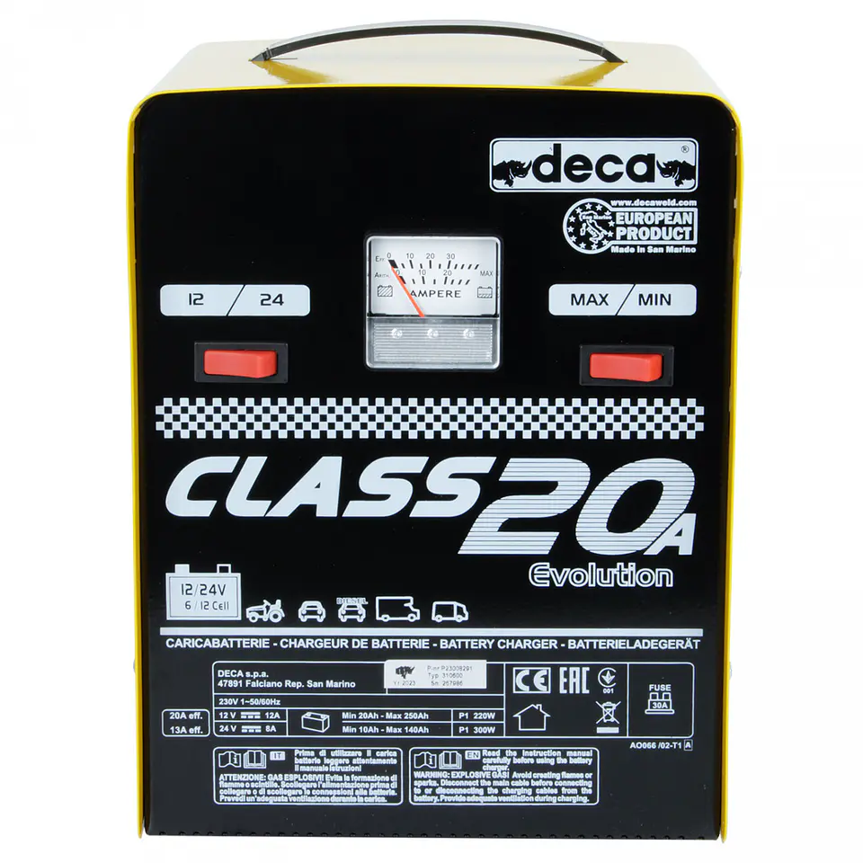 Cargador de baterías Deca Class 20 – 310600, 12/24 V 3