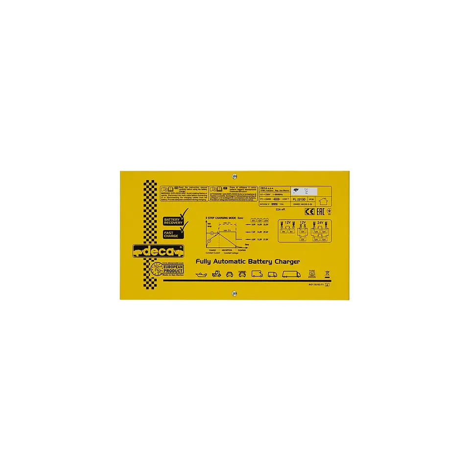 Cargador de baterías Deca FL2213 – 319800 9
