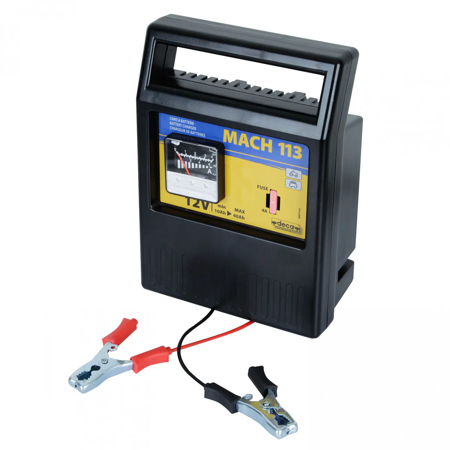 Cargador de baterías Deca Mach 214 – 302200, 6/12 V 2