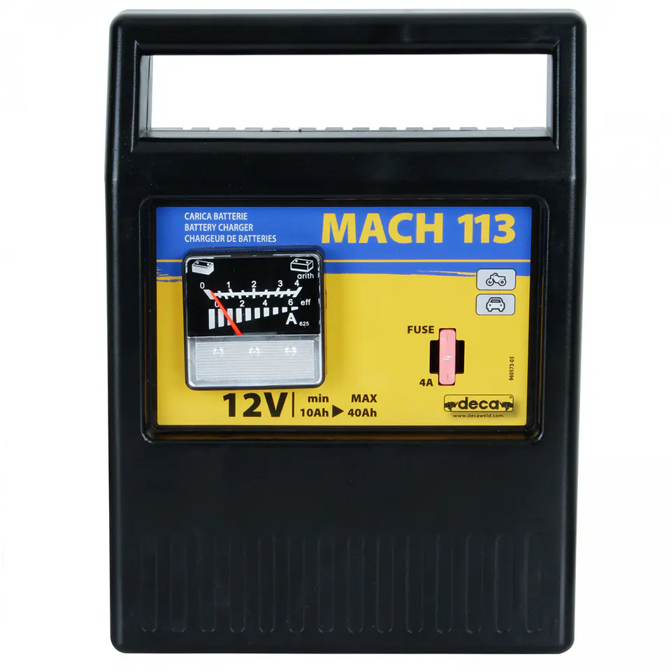Cargador de baterías Deca Mach 214 – 302200, 6/12 V 3