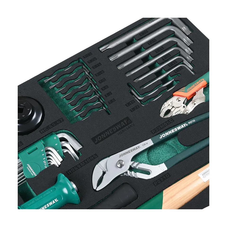 Bandeja de herramientas Jonnesway H08034SV – 34 piezas 5