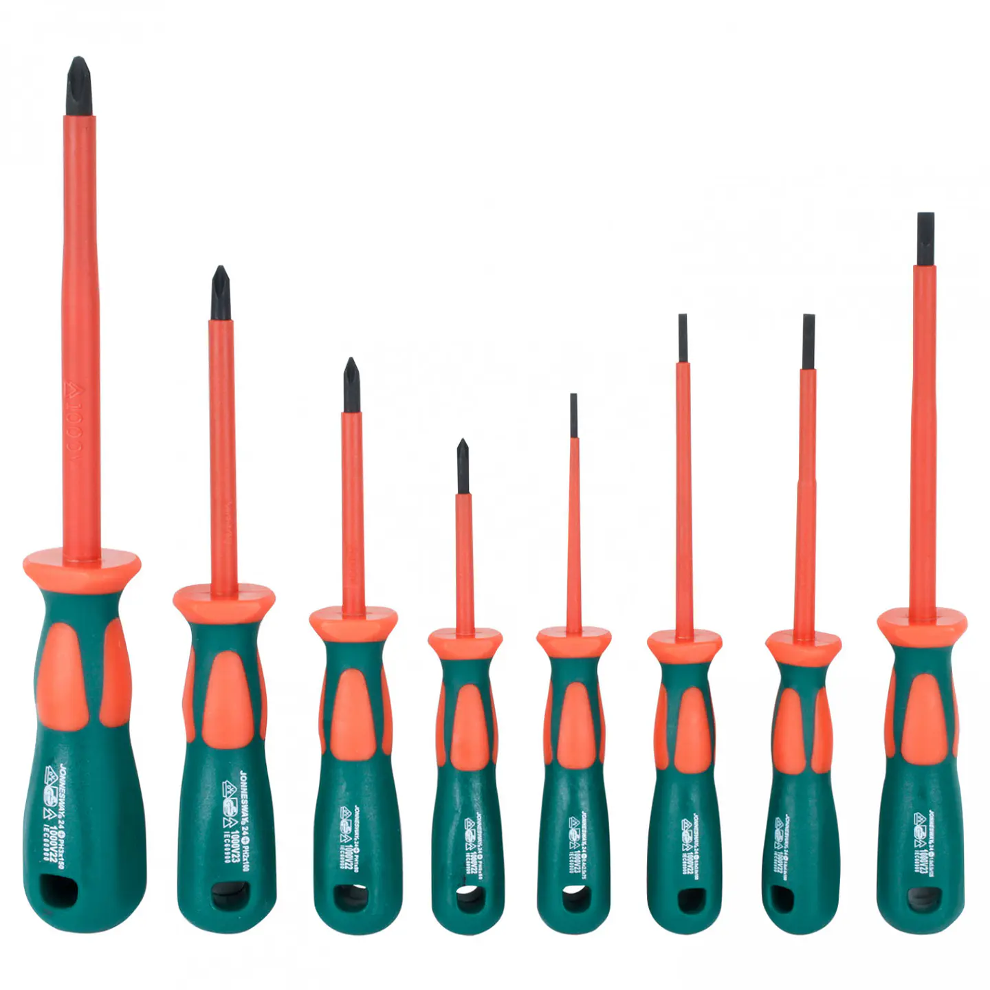 Bandeja de 18 destornilladores aislados Jonnesway DV4118SV – 1000 V 3