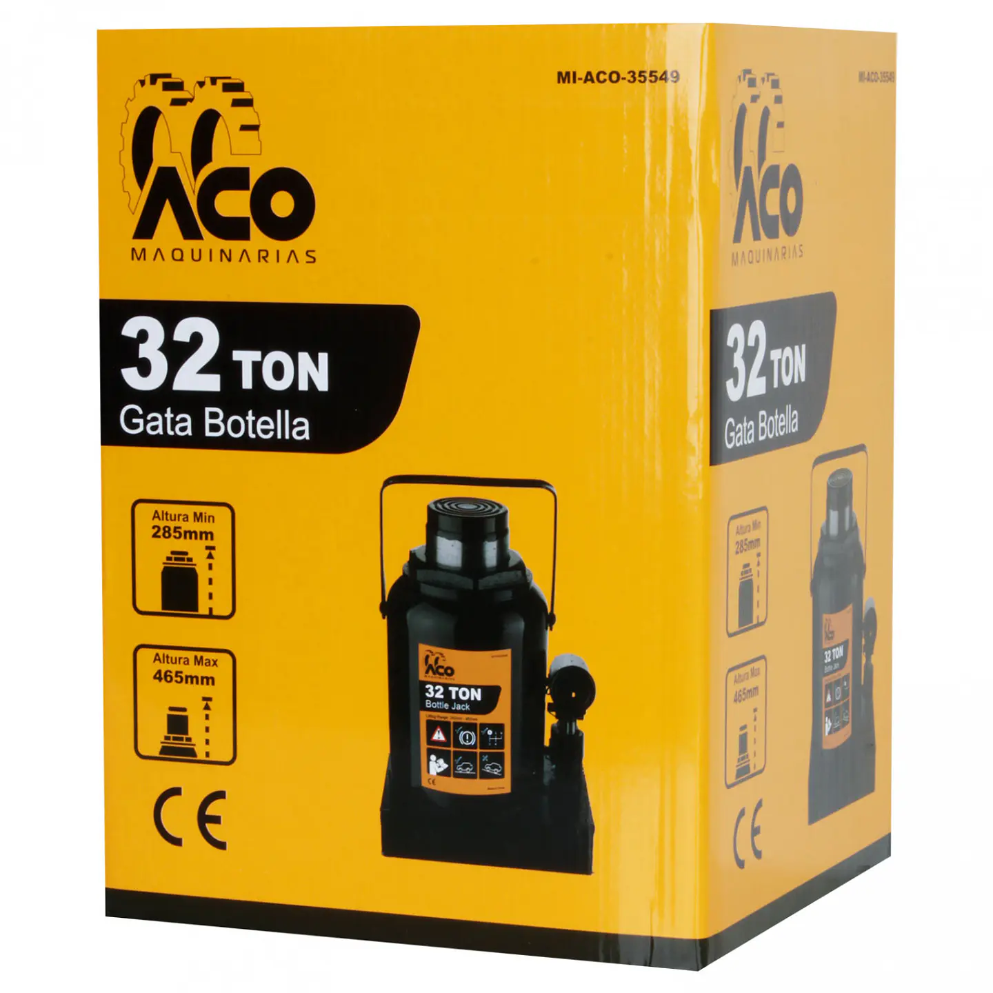 Gata hidráulica de botella ACO T93204 – 32 toneladas 5