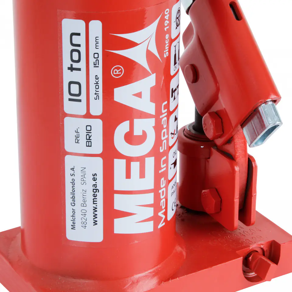 Gata hidráulica de botella MEGA BR10 – 10 toneladas 5