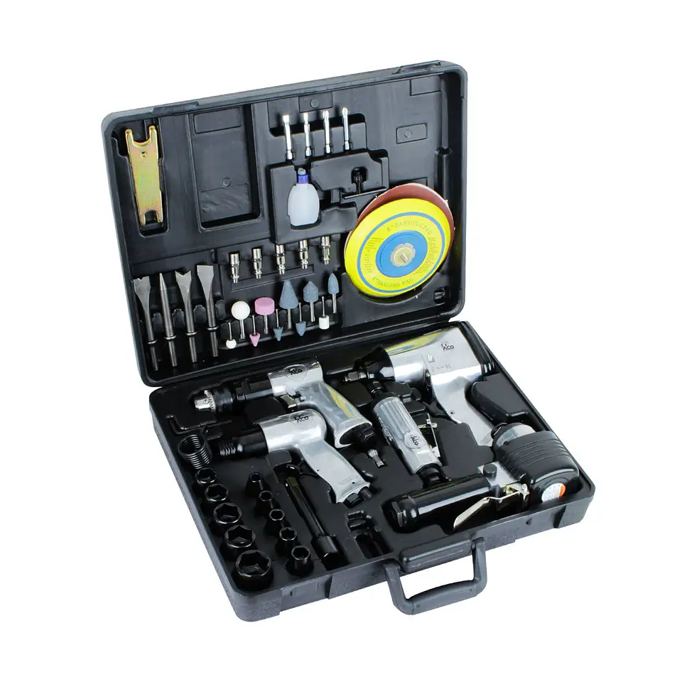Kit de herramientas neumáticas ACO WF-008A – 50 piezas 1