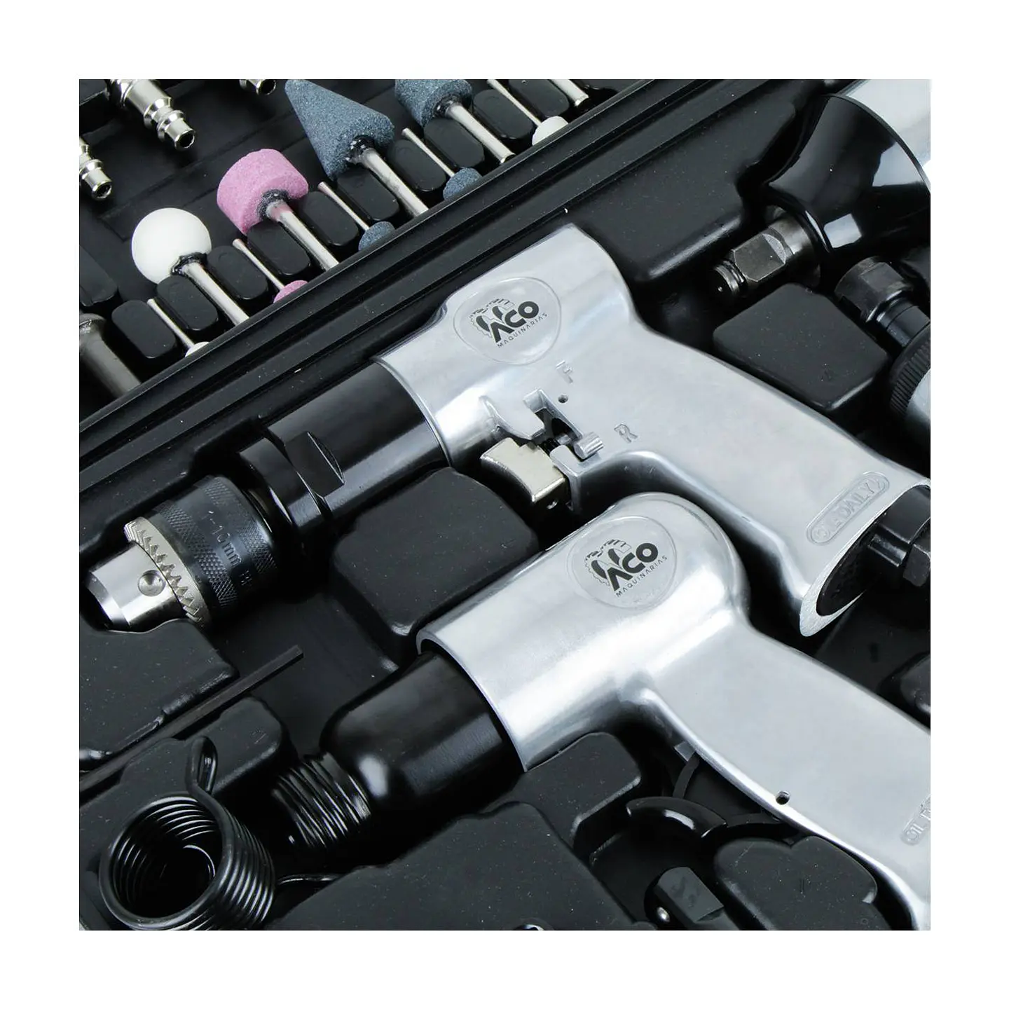 Kit de herramientas neumáticas ACO WF-008A – 50 piezas 10