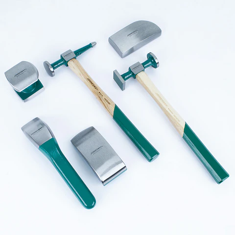 Kit de martillos desabolladores Jonnesway AG010030A – 6 piezas