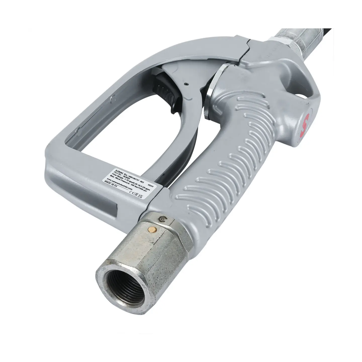 Pistola de control de aceite Samoa 363054 – gran caudal, 3/4 pulgada 5