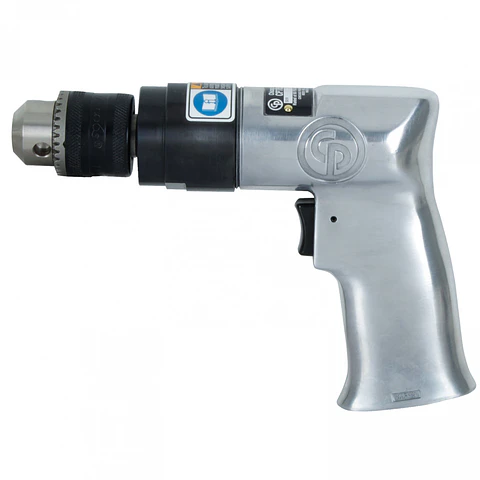 Taladro neumático Chicago Pneumatic CP785 – mandril con llave de 3/8 pulgada