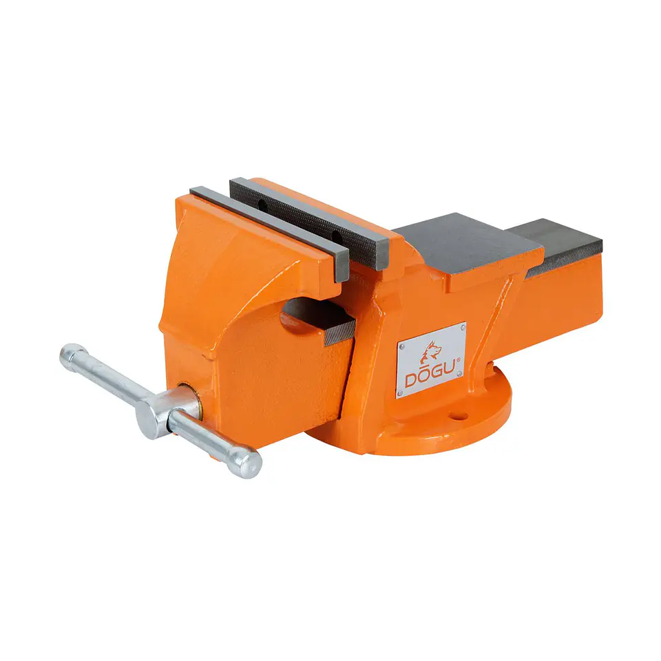 Tornillo de banco liviano fijo DOGU 0816 – 6 pulgadas 1