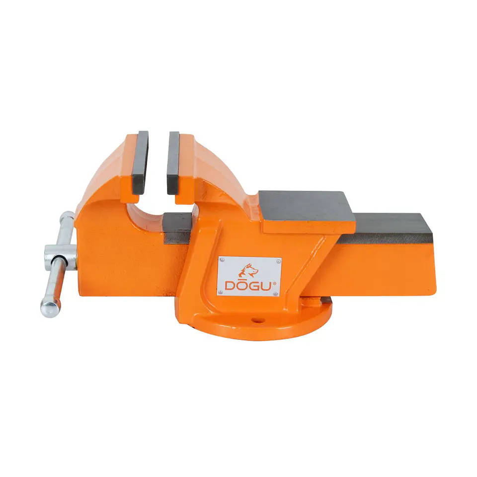 Tornillo de banco liviano fijo DOGU 0816 – 6 pulgadas 2