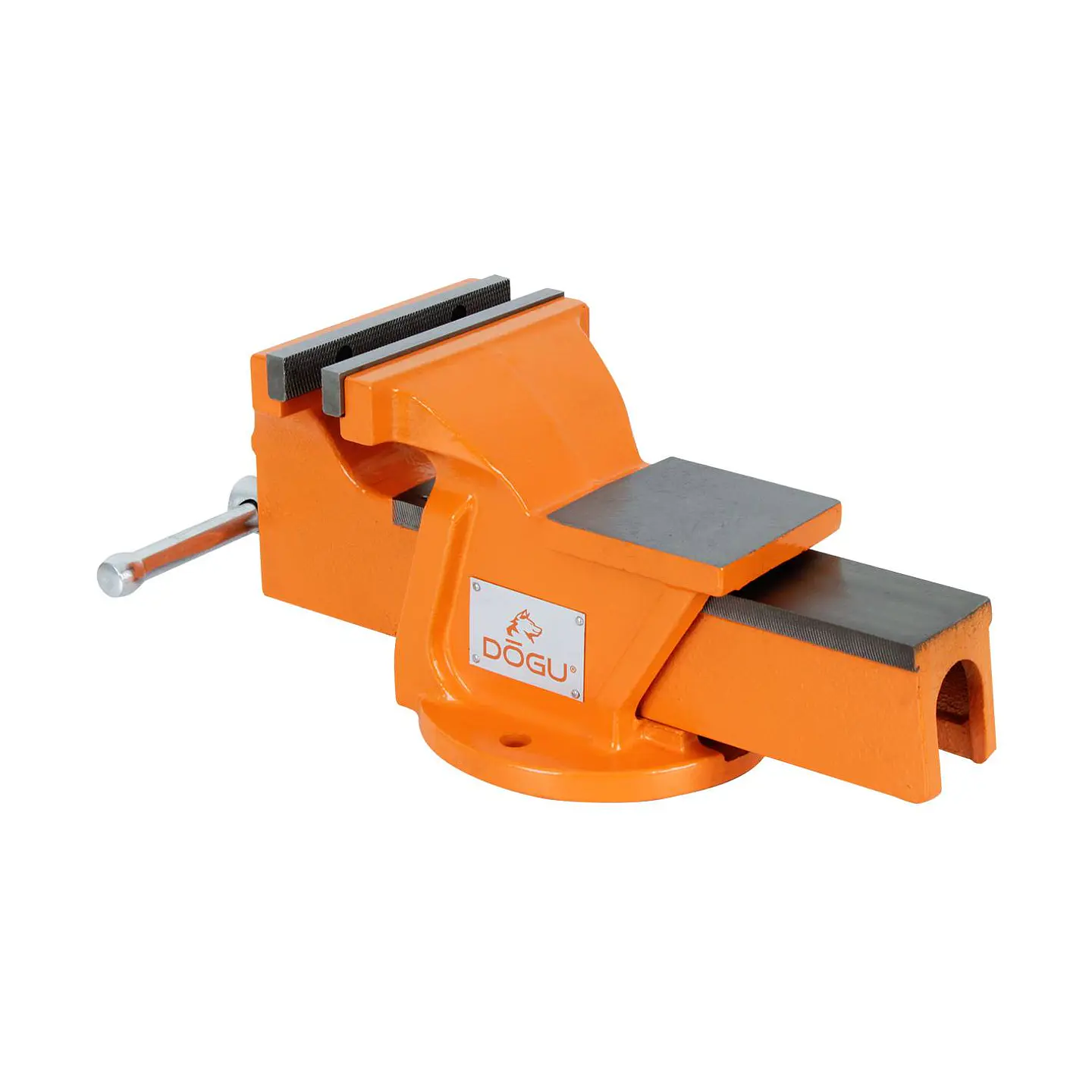Tornillo de banco liviano fijo DOGU 0816 – 6 pulgadas 3