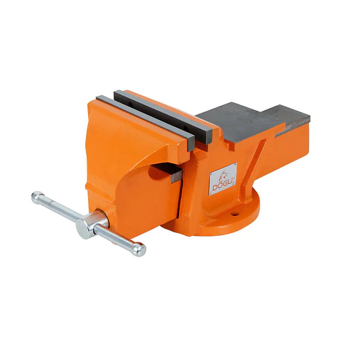 Tornillo de banco liviano fijo DOGU 0818 – 8 pulgadas