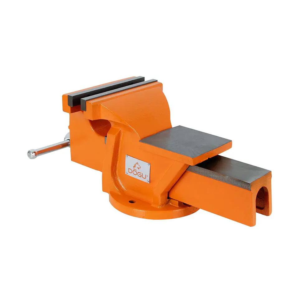 Tornillo de banco liviano fijo DOGU 0818 – 8 pulgadas 3