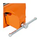 Tornillo de banco liviano fijo DOGU 0818 – 8 pulgadas - Miniatura 4
