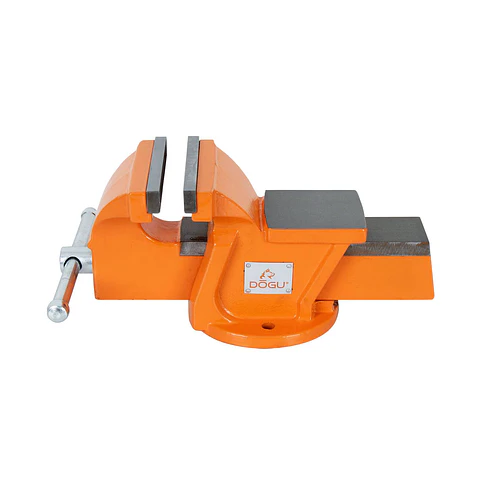 Tornillo de banco liviano fijo DOGU 0815 – 5 pulgadas