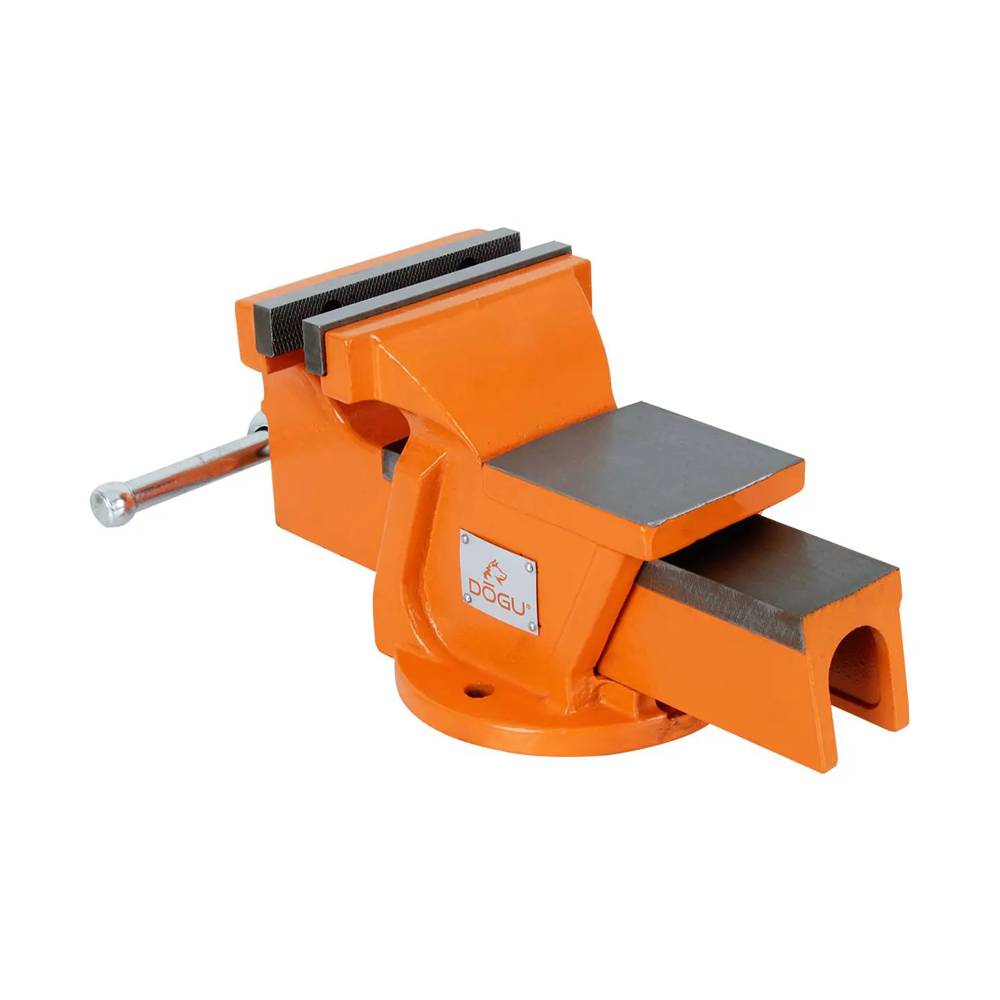 Tornillo de banco liviano fijo DOGU 0815 – 5 pulgadas 3