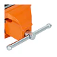 Tornillo de banco liviano fijo DOGU 0815 – 5 pulgadas - Miniatura 4