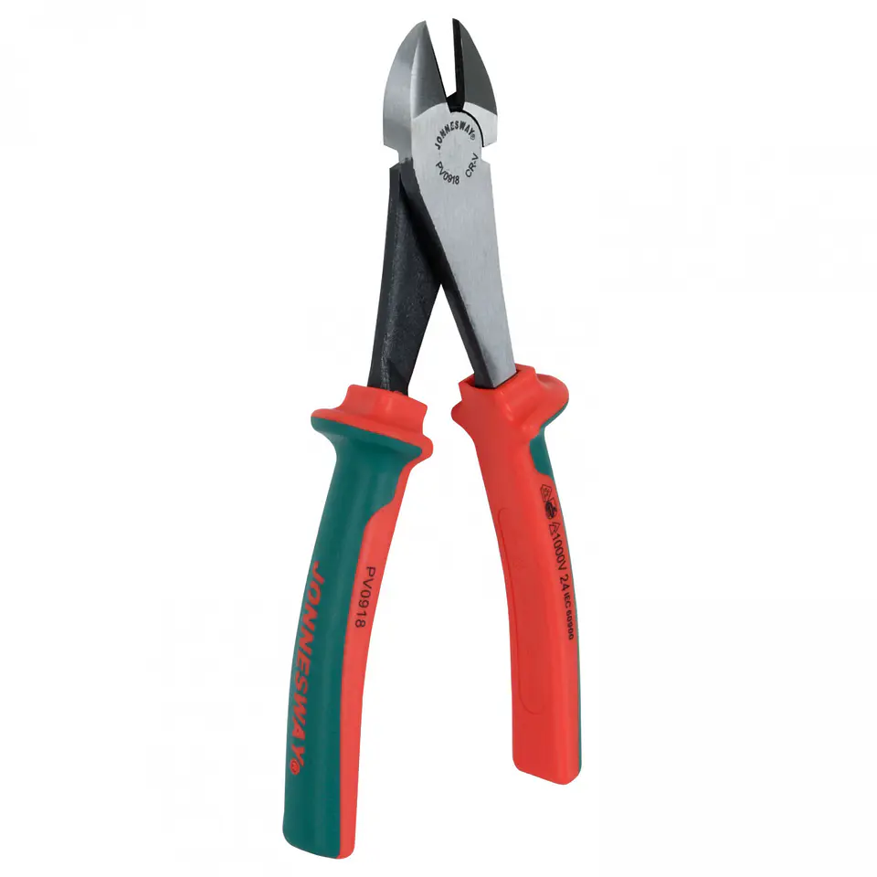 Alicate de corte diagonal aislado Jonnesway PV0918 – 8 pulgadas 1