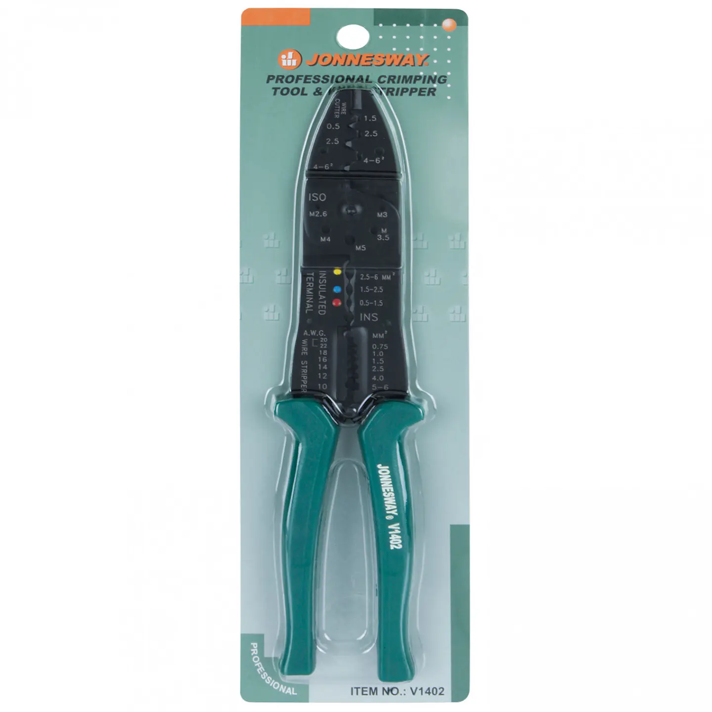 Alicate pelacables Jonnesway V1402 – 8 en 1 5