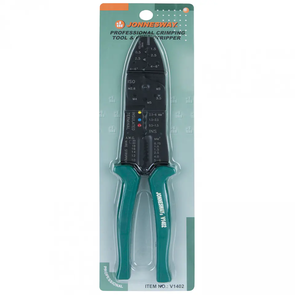 Alicate pelacables Jonnesway V1402 – 8 en 1 5