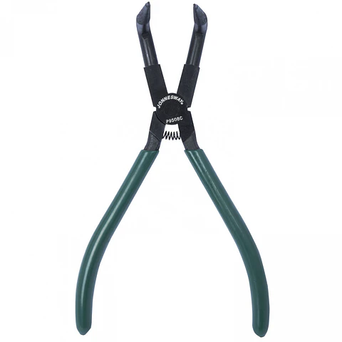 Alicate para seguros Seeger interior curvo Jonnesway P9508C – 8 1/2 pulgadas