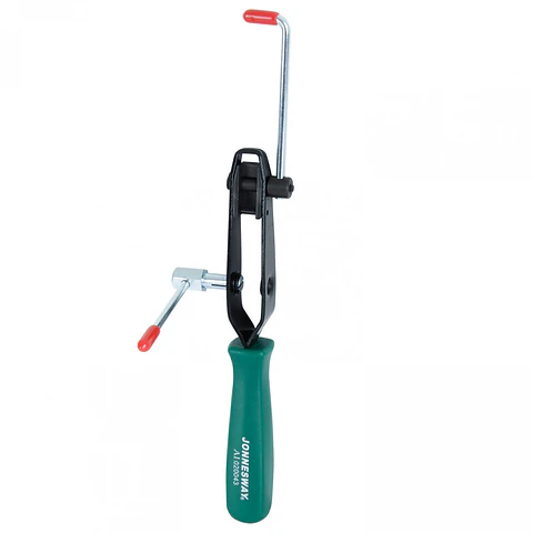 Alicate para abrazaderas de cinta con cortador Jonnesway AI020043