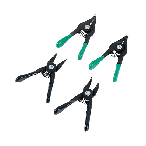Juego de alicates miniatura para seguros Seeger Jonnesway AG010166 – 4 piezas