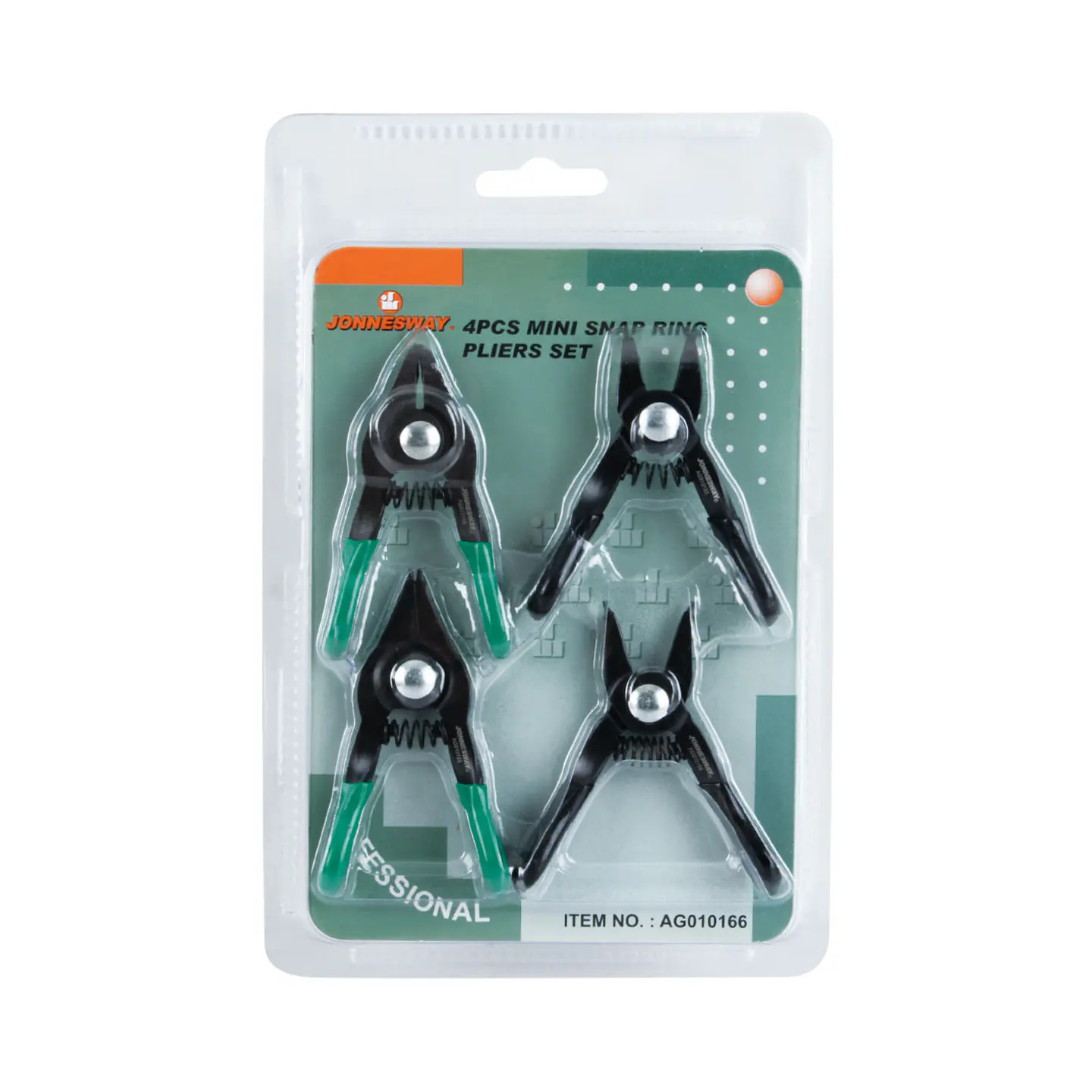 Juego de alicates miniatura para seguros Seeger Jonnesway AG010166 – 4 piezas 5