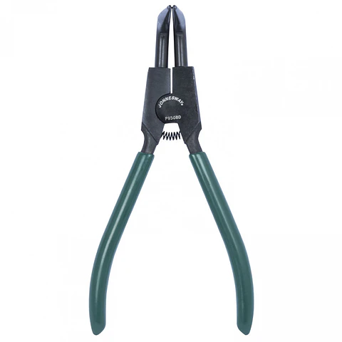 Alicate para seguros Seeger curvo Jonnesway P9508D – 8 1/2 pulgadas