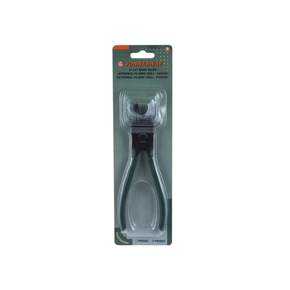 Alicate para seguros Seeger curvo Jonnesway P9508D – 8 1/2 pulgadas 2