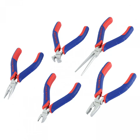 Juego de alicates miniatura WorkPro W001305WE – 5 piezas