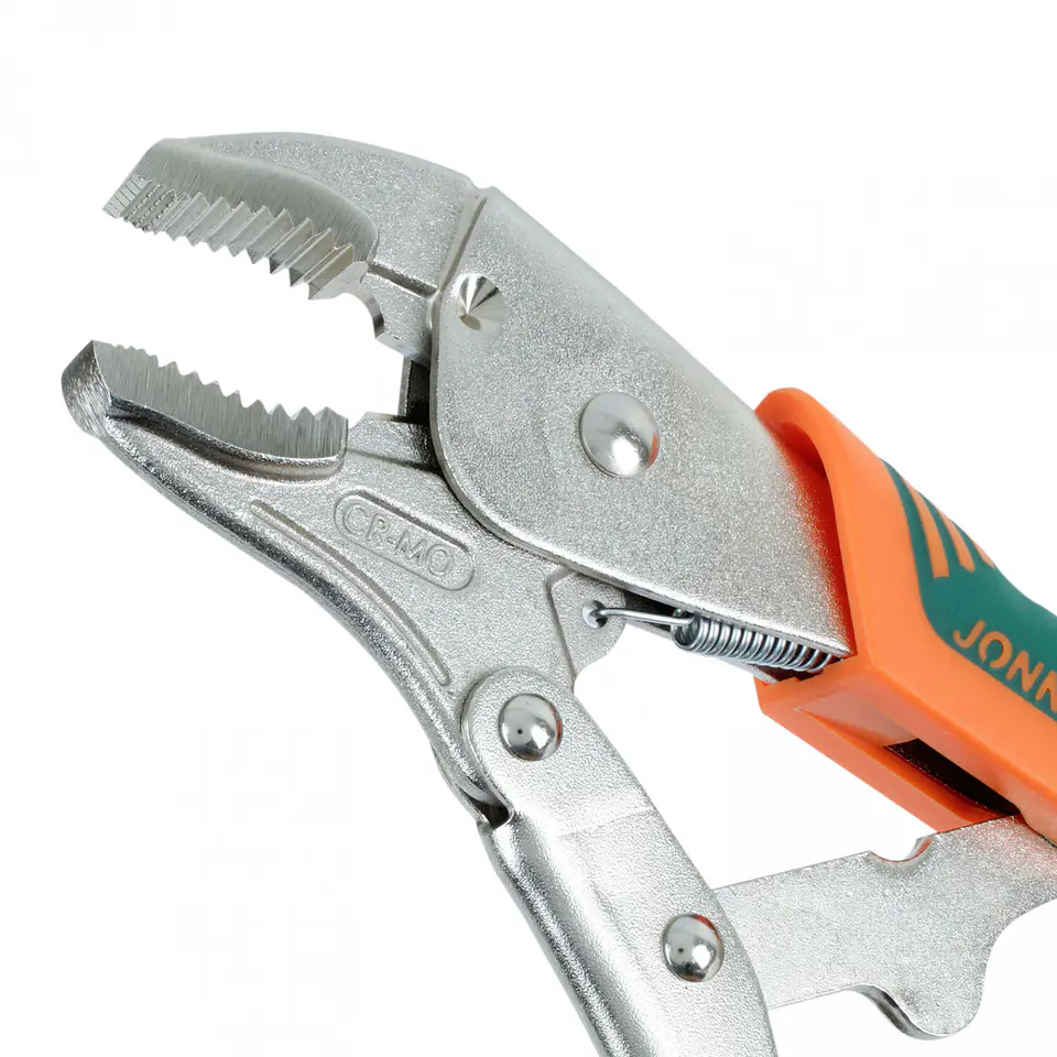 Alicate caimán curvo con cortador Jonnesway P32M10C – 10 pulgadas 8
