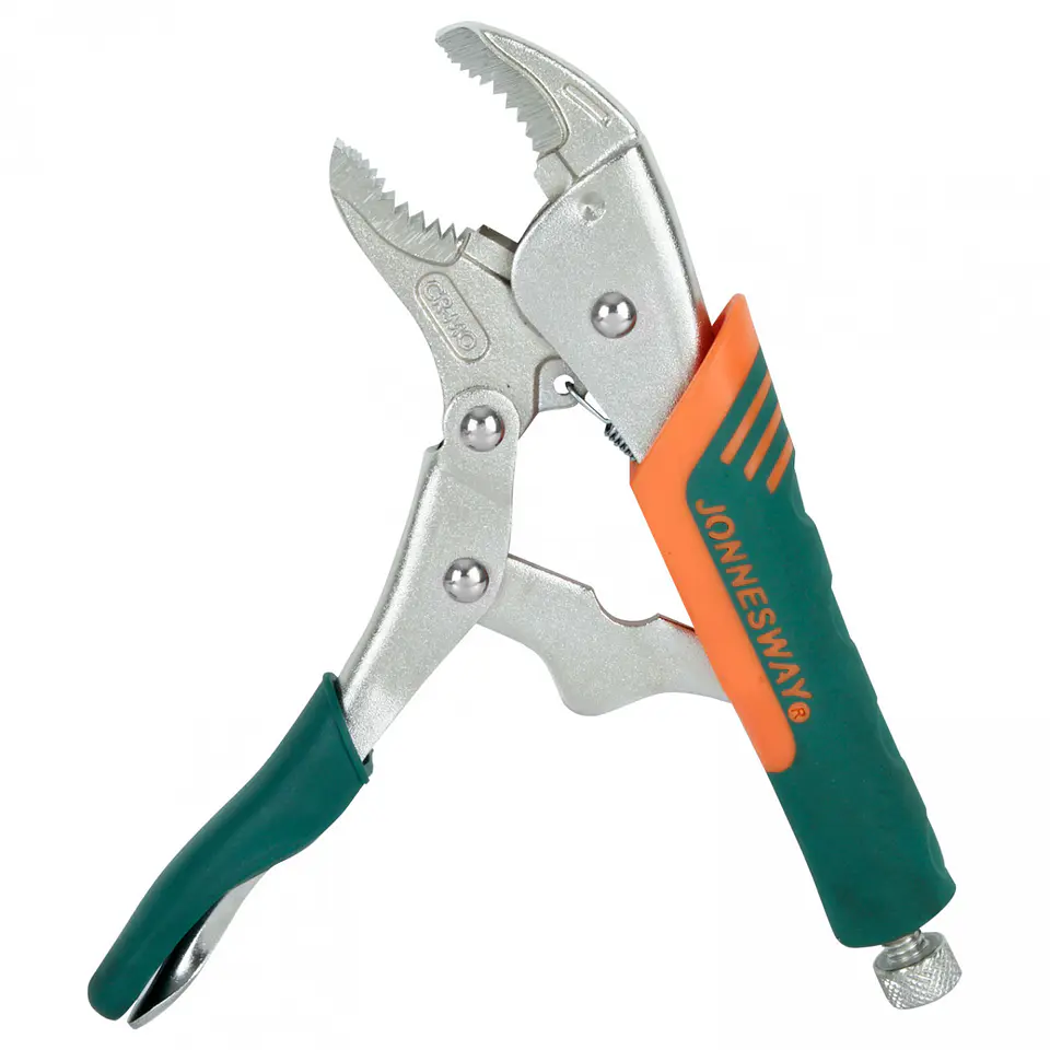 Alicate caimán curvo con cortador Jonnesway P32M7C – 7 pulgadas 1