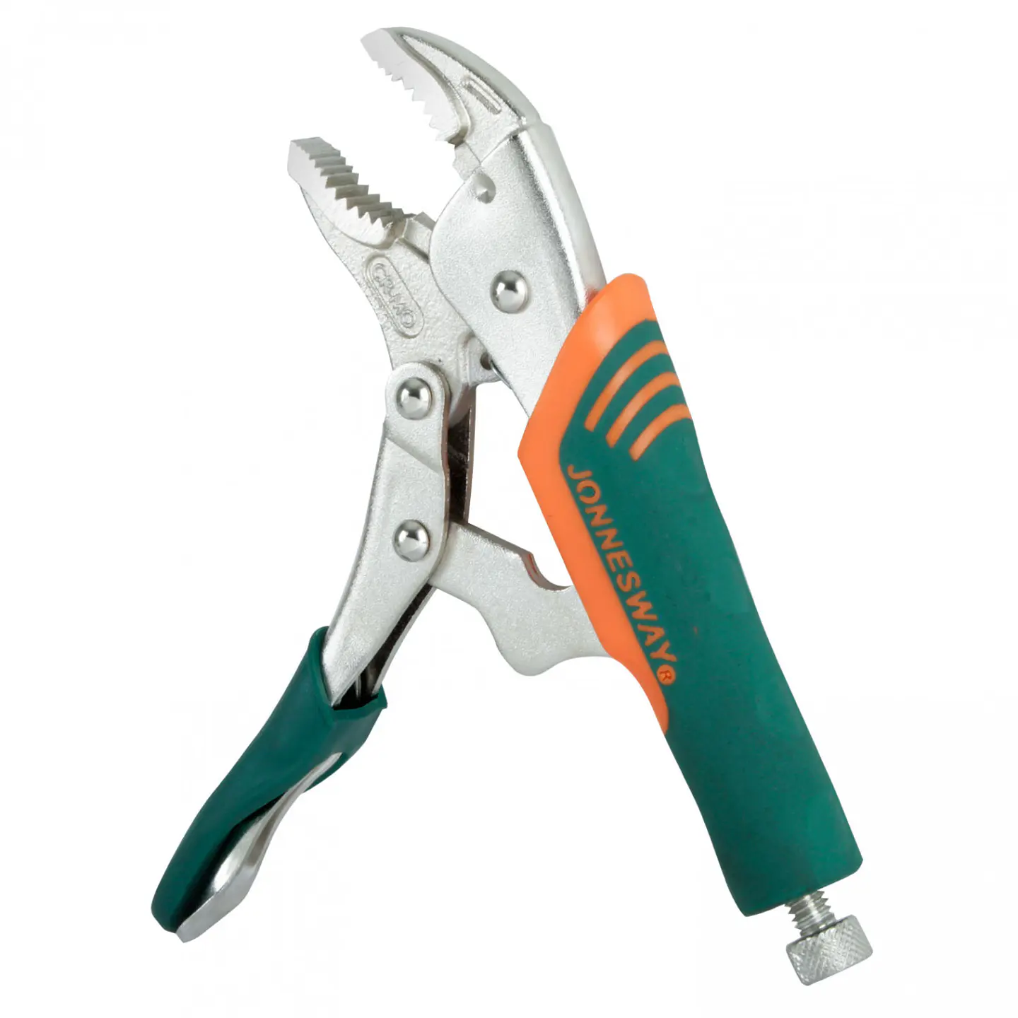 Alicate caimán curvo con cortador Jonnesway P32M7C – 7 pulgadas 2
