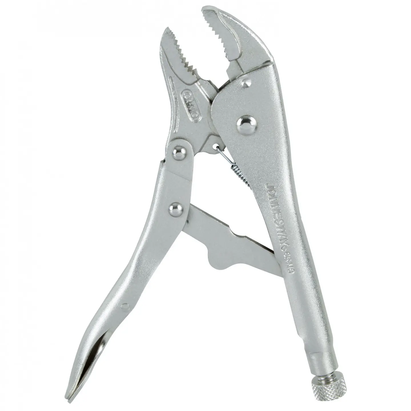 Alicate caimán curvo con cortador Jonnesway P32M10A – 10 pulgadas 1