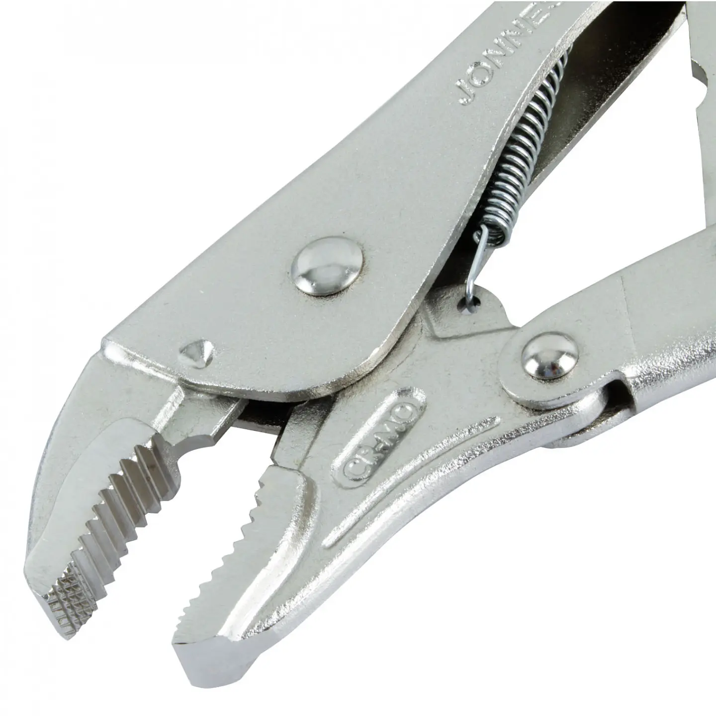 Alicate caimán curvo con cortador Jonnesway P32M10A – 10 pulgadas 3