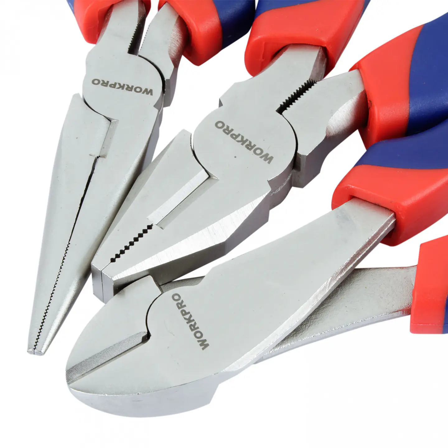 Juego de alicates WorkPro WP201018 – 3 piezas 4