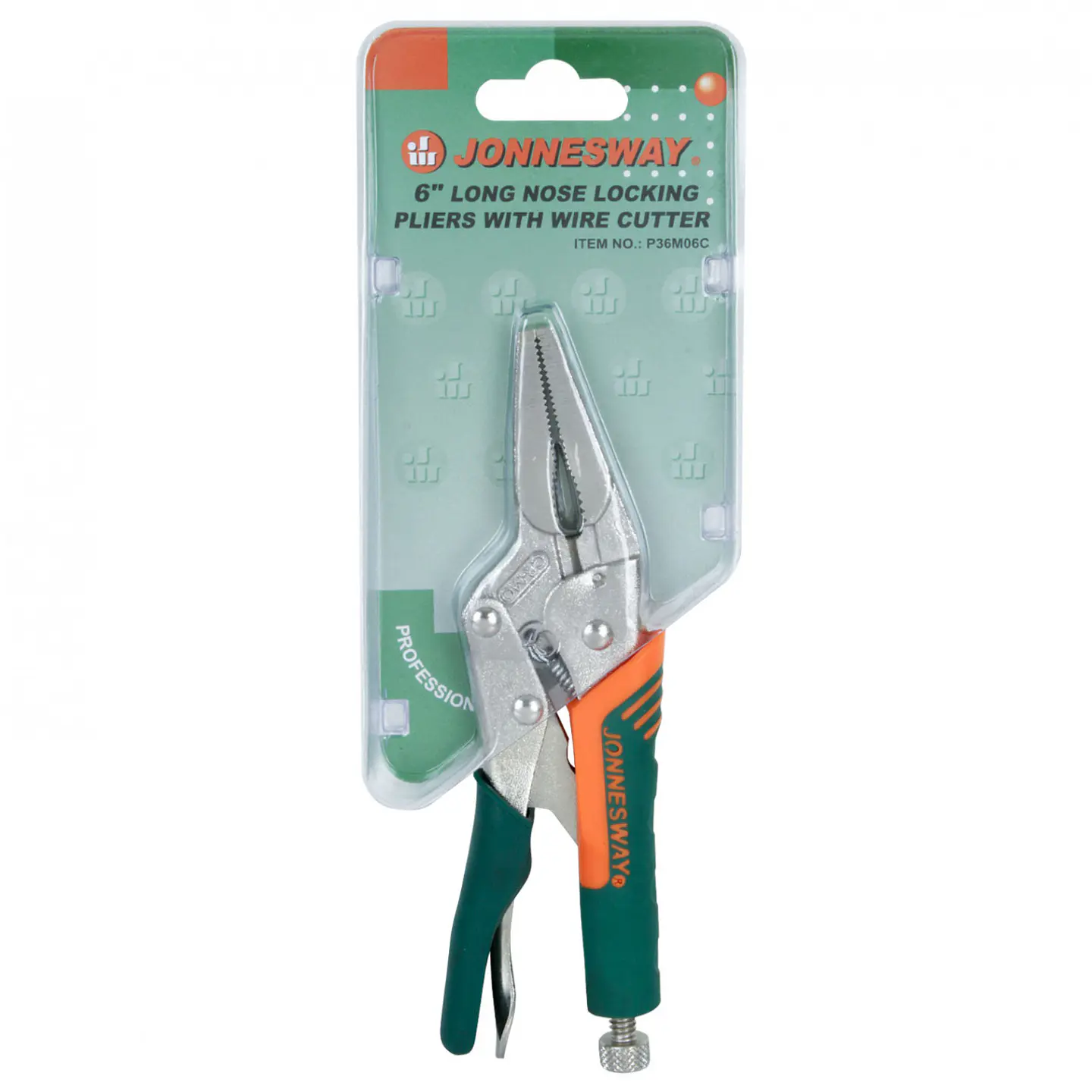 Alicate caimán de punta recta Jonnesway P36M06C – 6 pulgadas 5