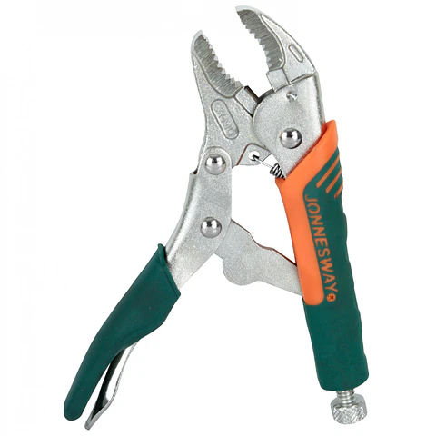 Alicate caimán curvo con cortador Jonnesway P32M05C – 5 pulgadas