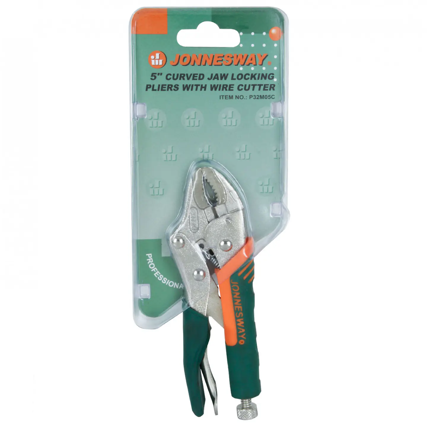 Alicate caimán curvo con cortador Jonnesway P32M05C – 5 pulgadas 5