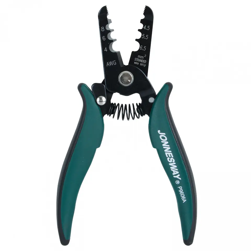 Alicate pelacables Jonnesway P9606A – 6 pulgadas, 4,5 a 6,5 mm 1