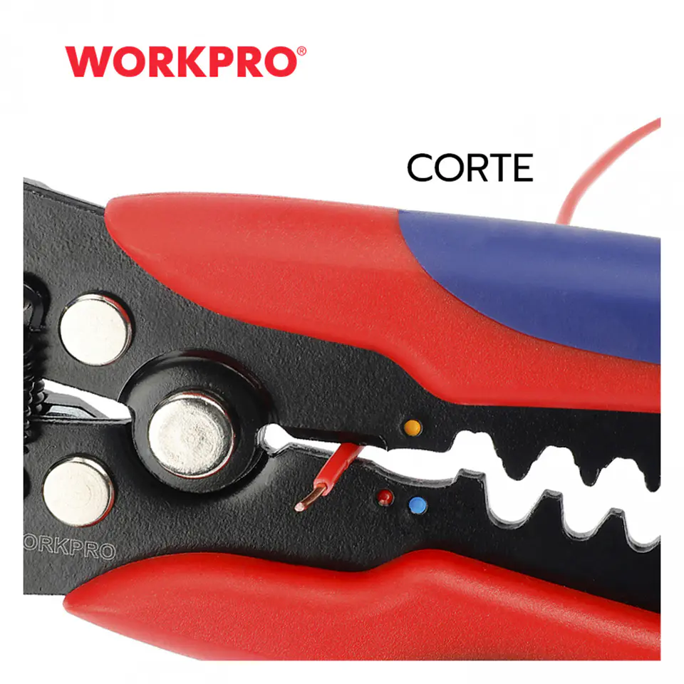 Alicate pelacables multiusos WorkPro WP291007 – 3 en 1 4