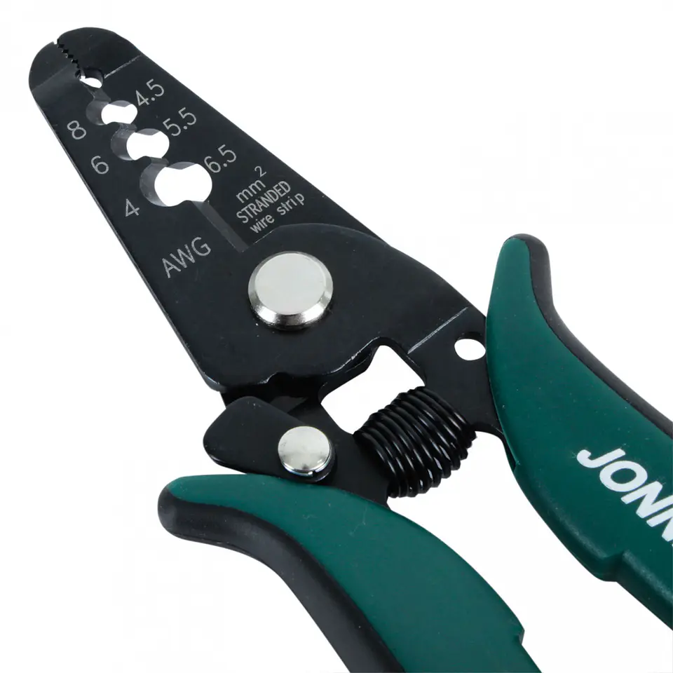 Alicate pelacables Jonnesway P9606A – 6 pulgadas, 4,5 a 6,5 mm 4
