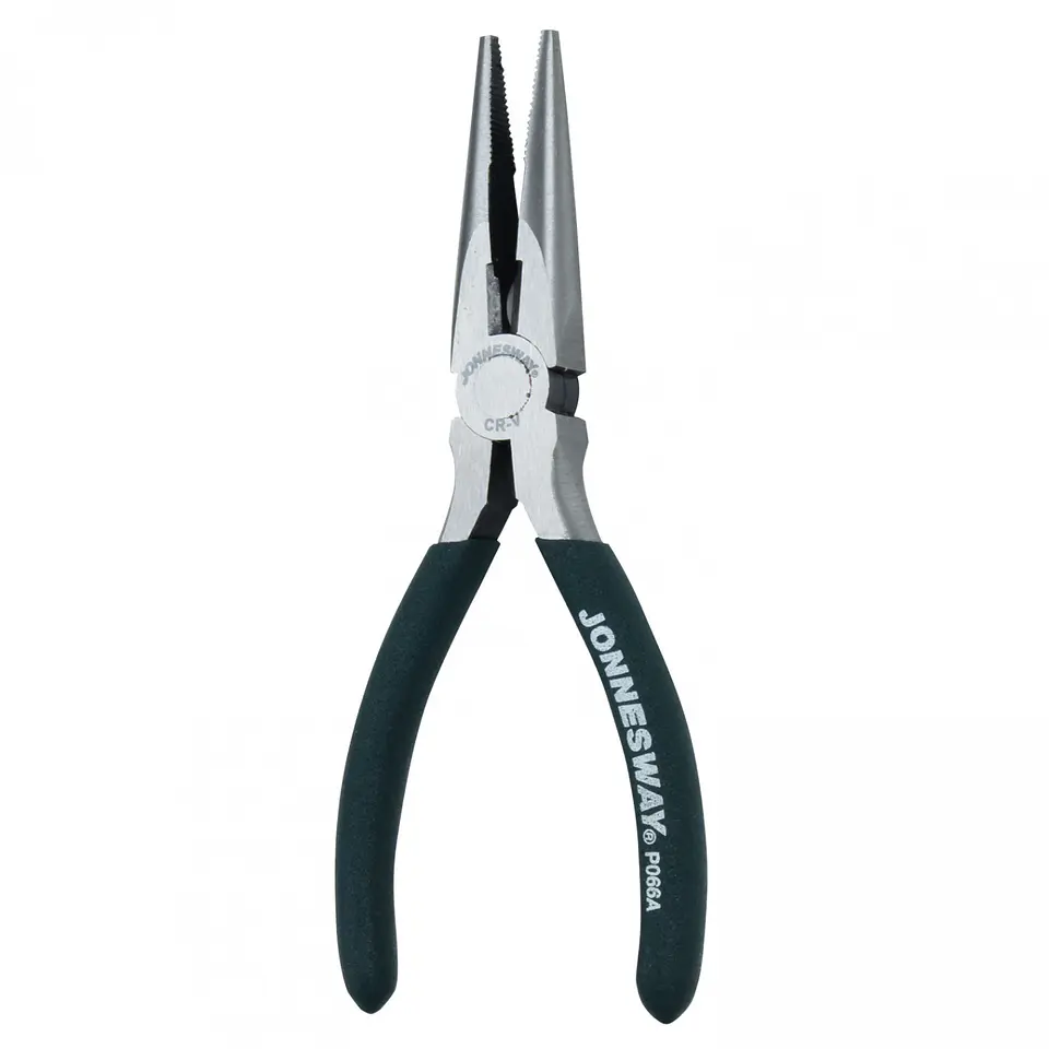 Alicate de punta larga con cortador Jonnesway P066A – 6 pulgadas 1