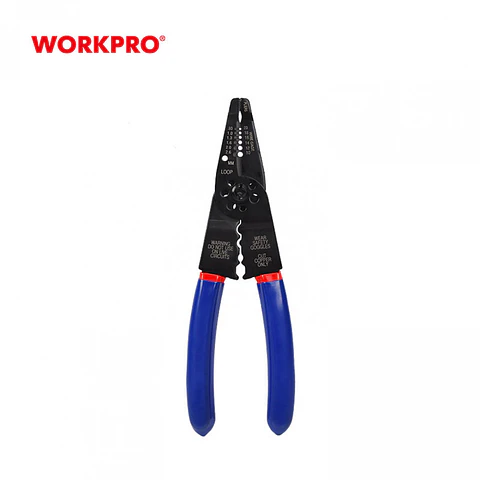 Alicate de punta larga pelacables WorkPro WP291003 – 200 mm