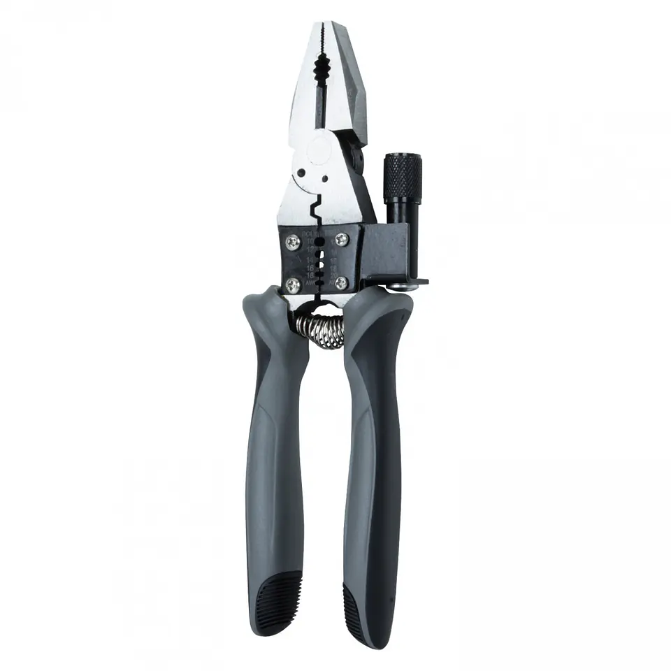 Alicate universal con luz LED Gladiator PUL 1008 – 8 pulgadas 1