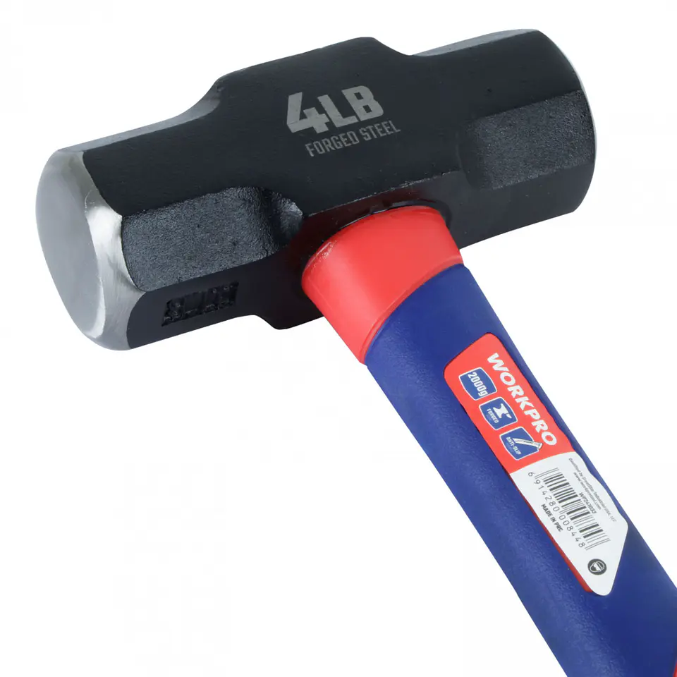 Combo WorkPro WP241033 – 1.800 g, mango de fibra de vidrio 3