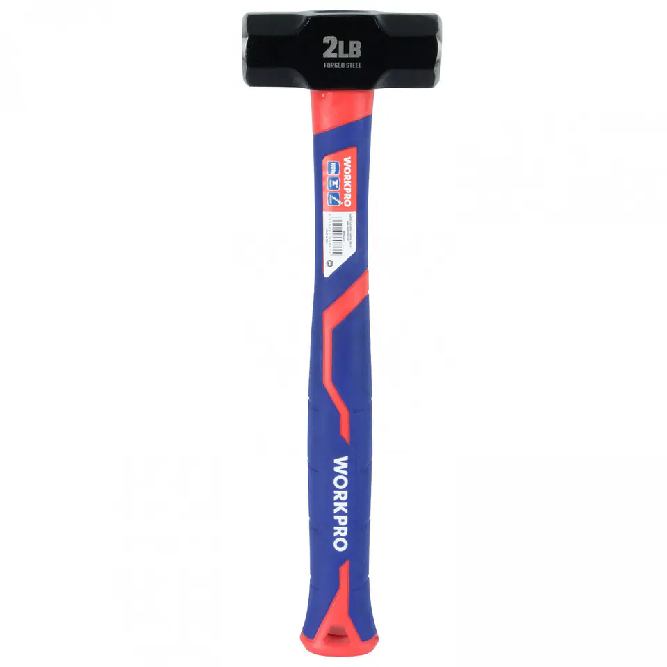 Combo WorkPro WP241031 – 900 g, mango de fibra de vidrio 2
